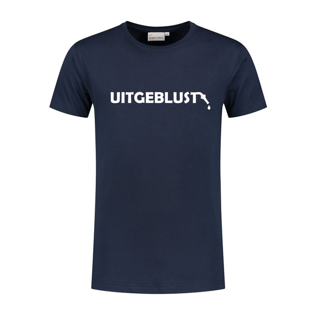 T-shirt uitgeblust T-shirt uitgeblust