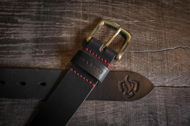 Brandweer riem leer Duke & Sons Brandweer riem leer Duke & Sons