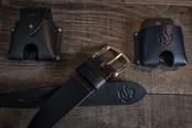 Fire brigade belt black saddle leather Duke & Sons Fire brigade belt black saddle leather Duke & Sons