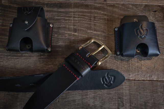 Brandweer riem leer Duke & Sons Brandweer riem leer Duke & Sons
