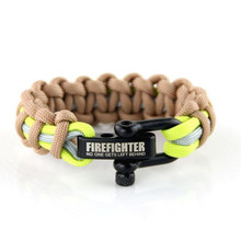 Firefighter Paracord Bruin/Beige