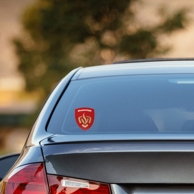 Brandweer sticker