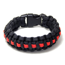 Thin Red Line Bracelet