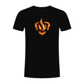Brandweer t-shirt vlammend logo