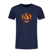 T-shirt vlammend logo