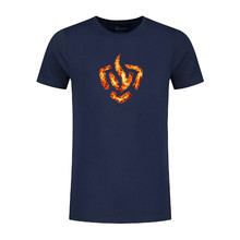 T-shirt vlammend logo