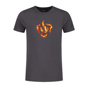 Brandweer t-shirt vlammend logo