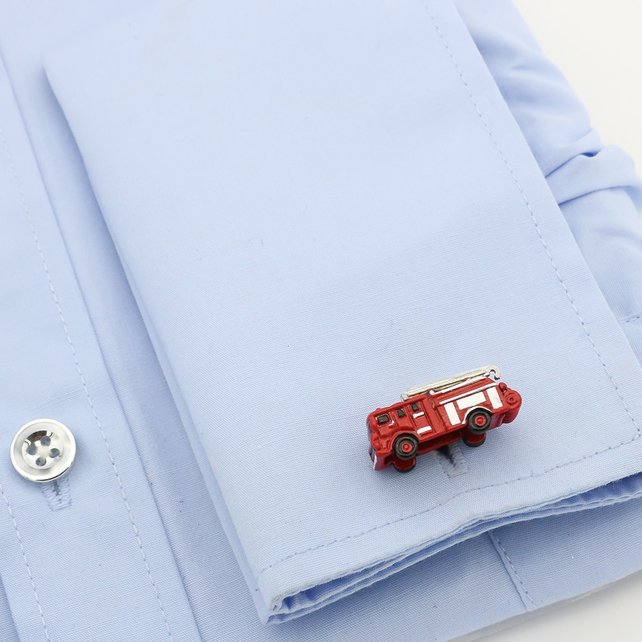 Fire truck cufflinks Fire truck cufflinks