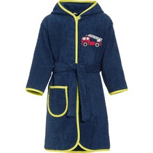 Terry Bathrobe Fire Brigade - navy