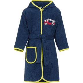 Terry Bathrobe Fire Brigade - navy