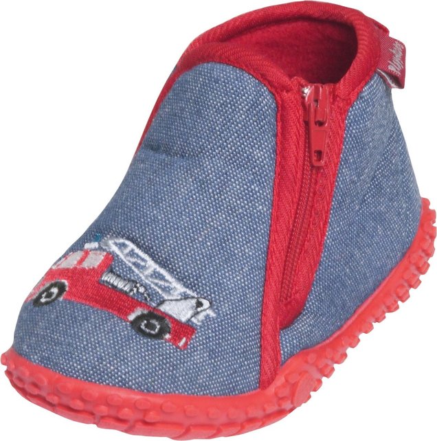 Pantoffel Zipper Fire Brigade - jeansblue