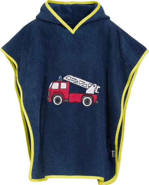 Terry Poncho Fire Brigade - navy