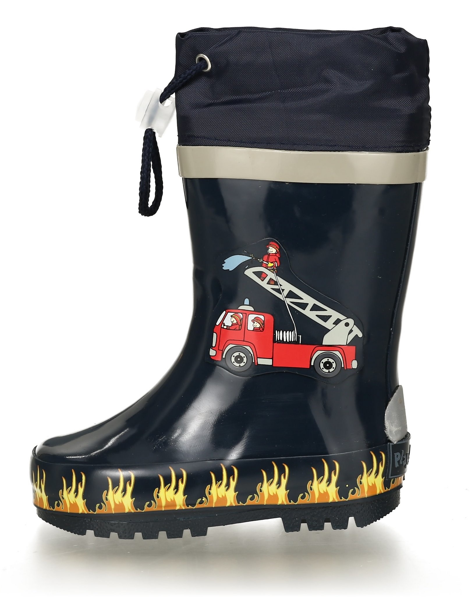 Playshoes Rubber Boots Fire Brigade Navy