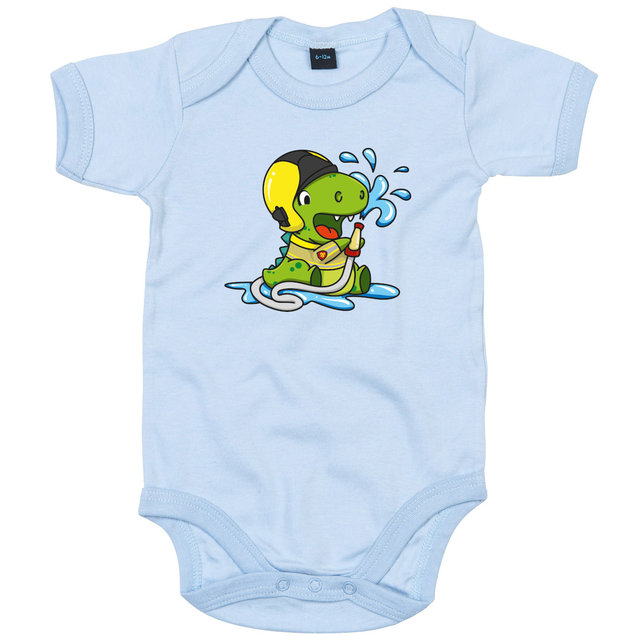 Romper fire dinosaur