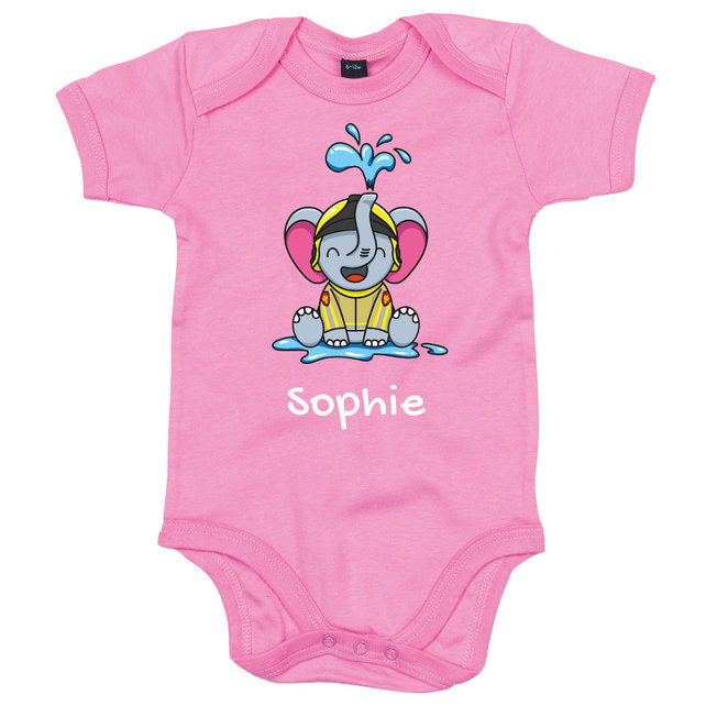 Romper fire elephant