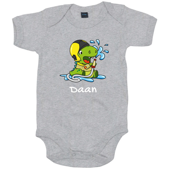 Romper fire dinosaur