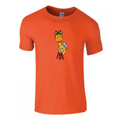T-shirt kind brandweer giraffe