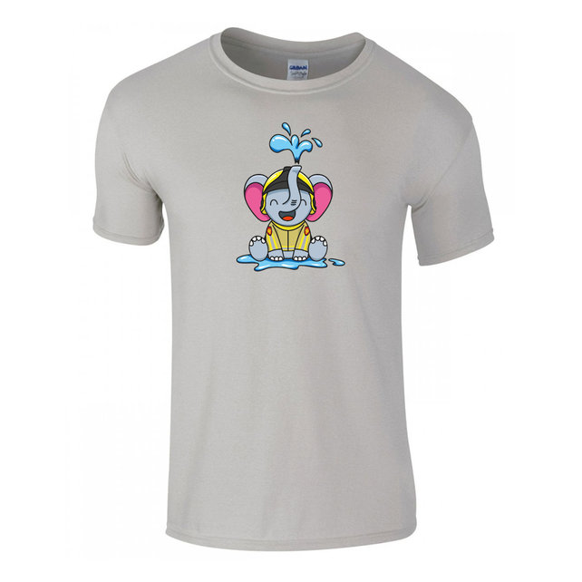 T-shirt child fire brigade elephant