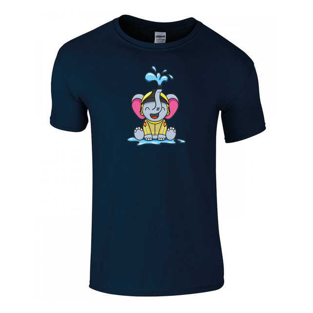 T-shirt child fire brigade elephant