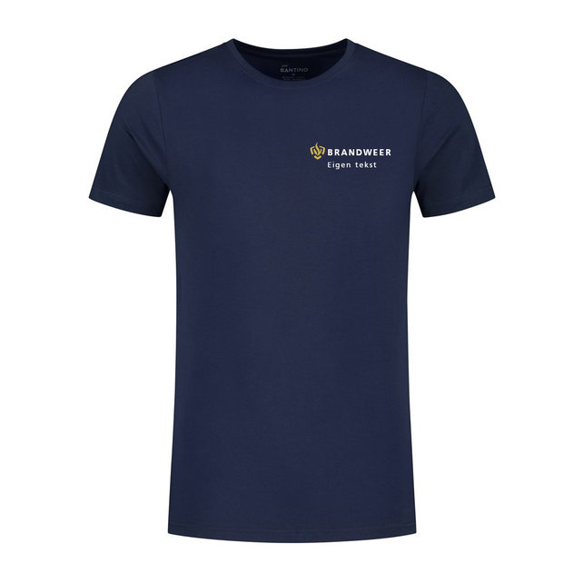 T-shirt brandweerlogo