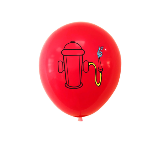 Brandweer ballonnen 10 stuks