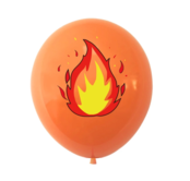 Brandweer ballonnen 10 stuks