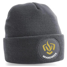 Fireman's beanie with patch