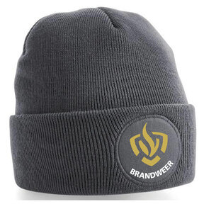 Fireman's beanie with patch