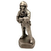 Fireman figurine silver Fireman figurine silver