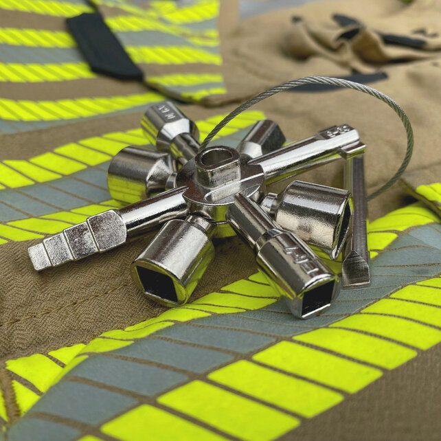 Paalsleutel multikey brandweer