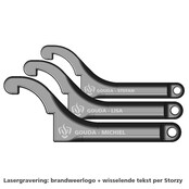 Storzy Koppelingssleutel met gravering