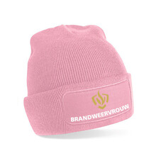 Muts brandweervrouw