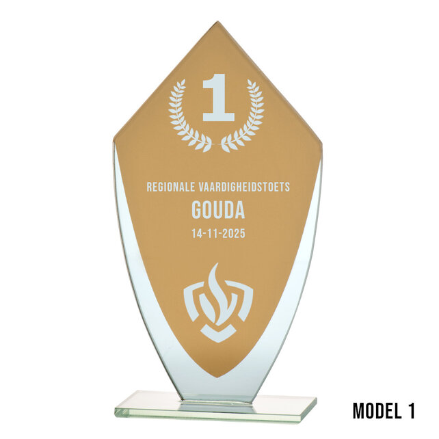 Glass Award Skills test