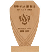 Wooden Award Fire Department