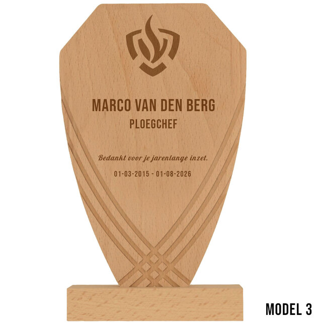 Houten Award brandweer