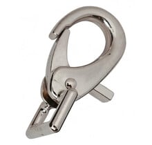 Carabiner with rectangular swivel