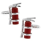 Cufflinks fire extinguisher