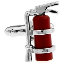 Cufflinks fire extinguisher