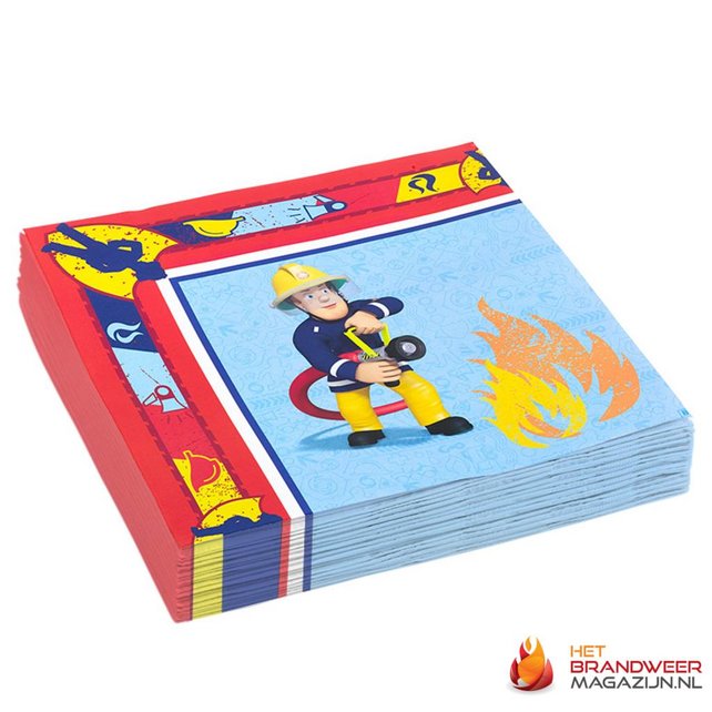 Fireman Sam napkins 20 pcs Fireman Sam napkins 20 pcs
