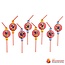 Fireman Sam straws