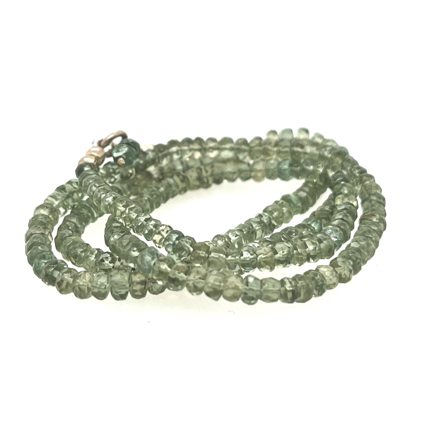 Green beryl necklace