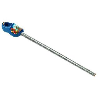 pencil clog in blue with mill