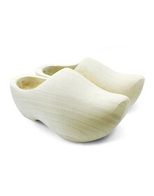 Gescheurte Kinder Holzschuhe mit spitze Nase