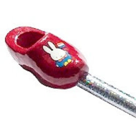 red pencil clogs with Miffy