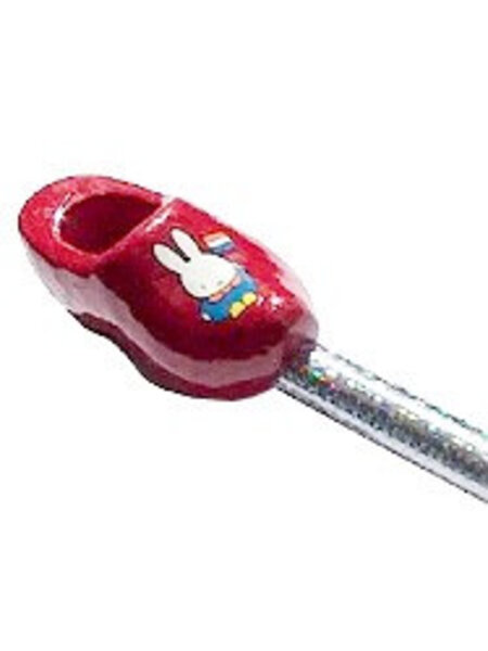 red pencil clogs with Miffy