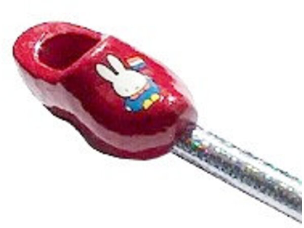 rote Bleistift-Clogs mit Miffy
