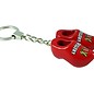 key ring 2 clogs 4 cm red Amsterdam