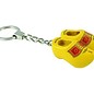 key ring 2 clogs 4 cm farmer yellow