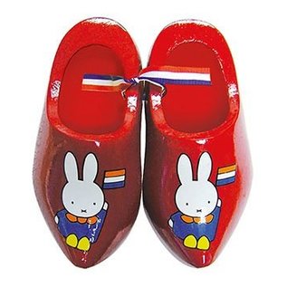 red souvenir clogs Miffy