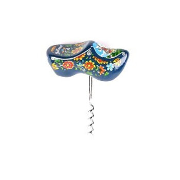 Blue souvenir clog corkscrew Blue souvenir clog corkscrew